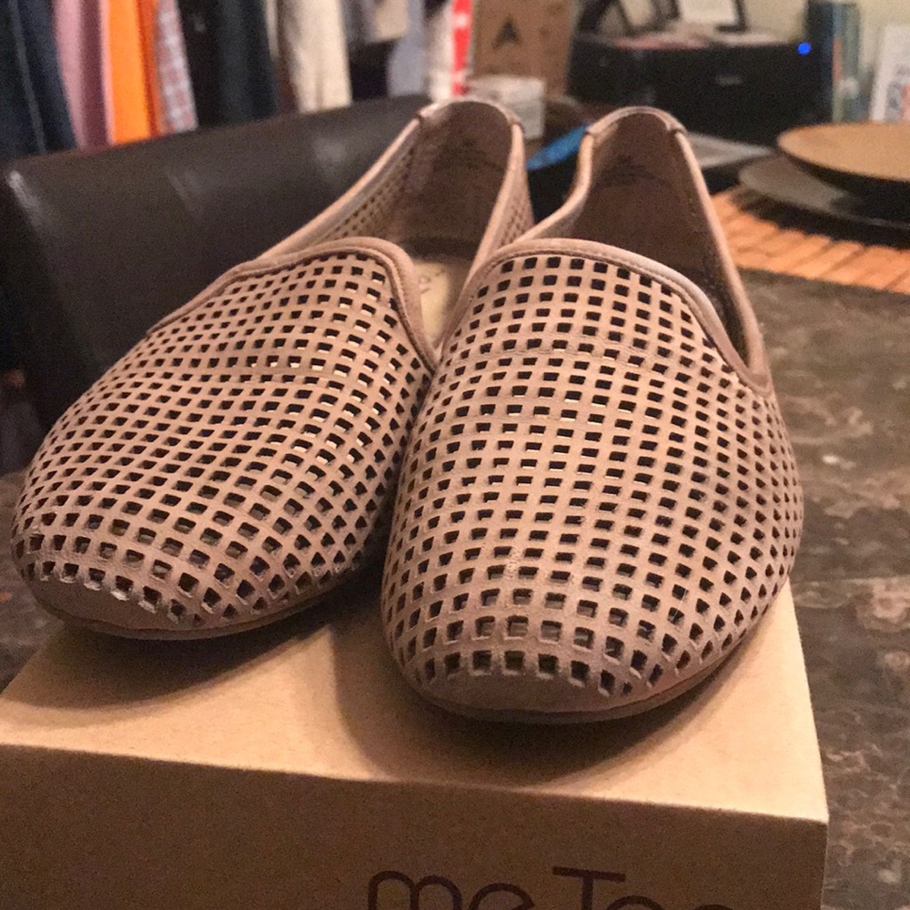 Tan loafers